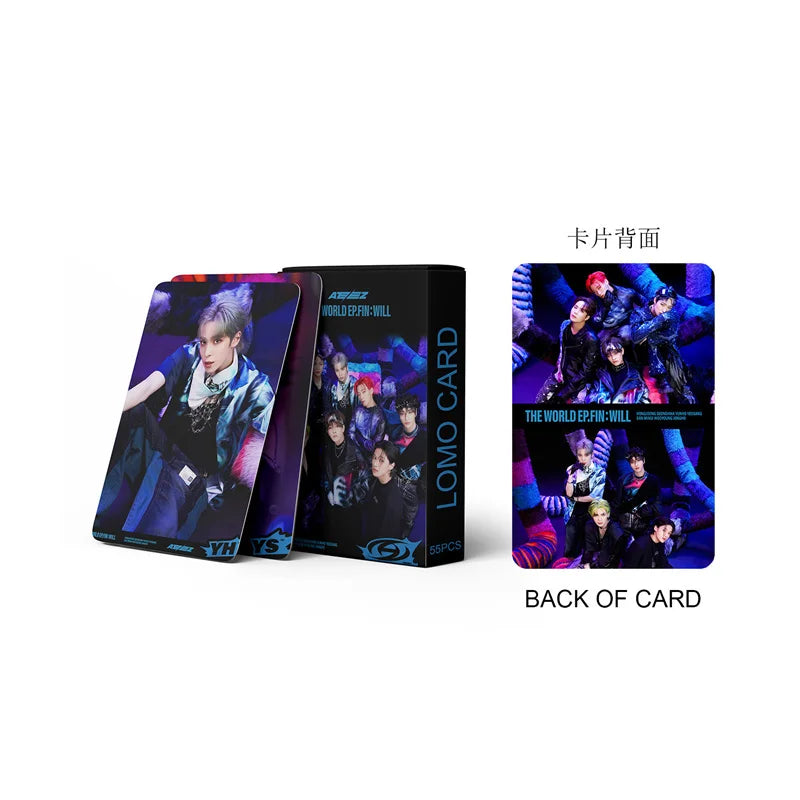 Ateez Photo Laser LOMO Cards