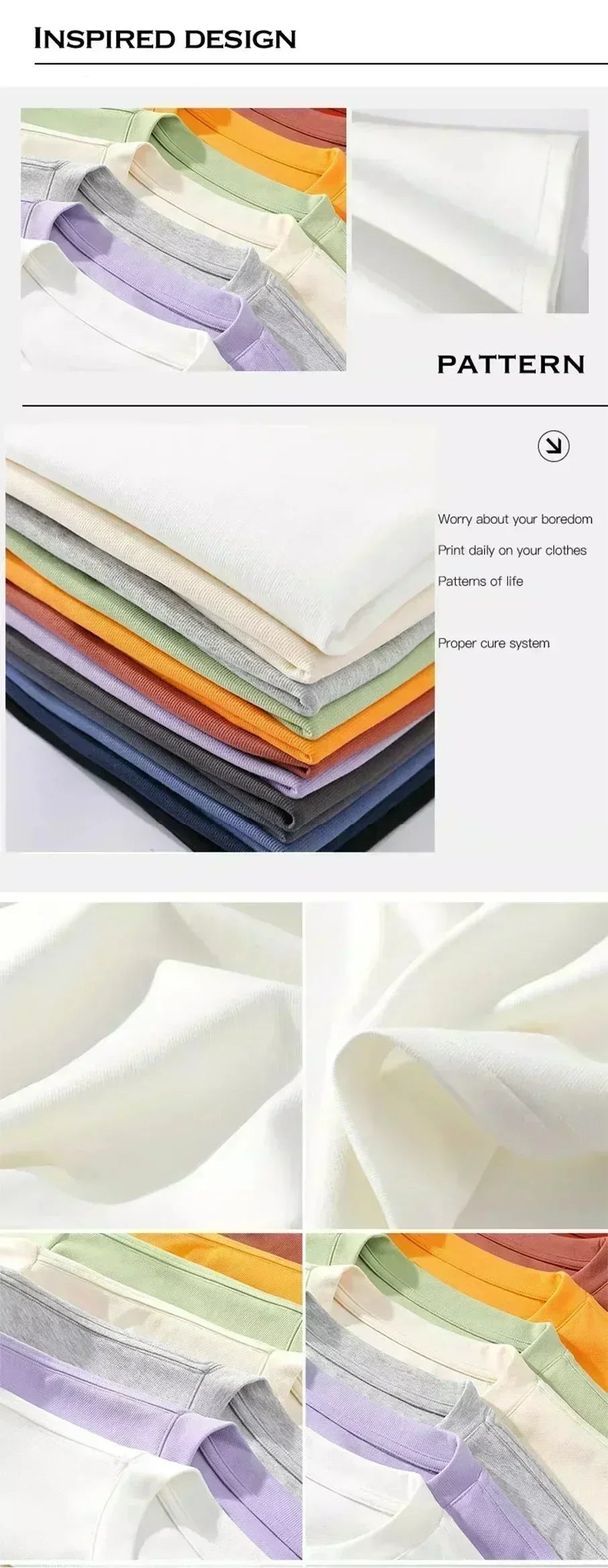 KPOP ATEEZ Tour Casual Round Neck Shirt