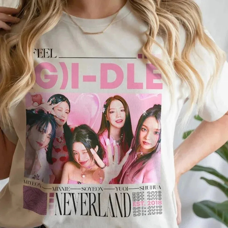 G I-DLE Top Graphic Shirt Merch