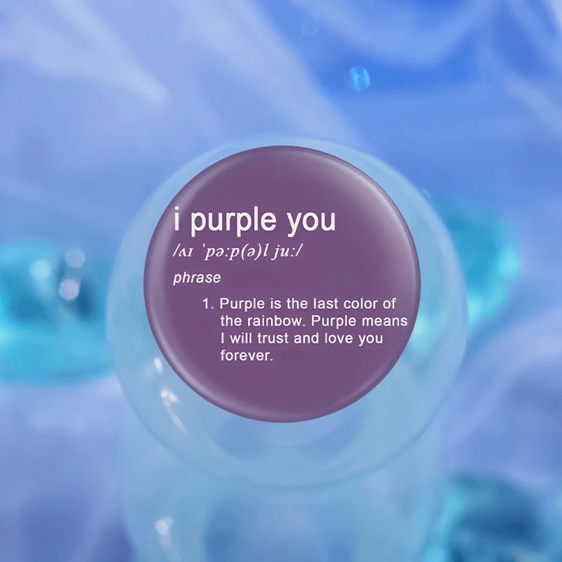 Bangtan I PURPLE YOU Tinplate Soft Button Pin