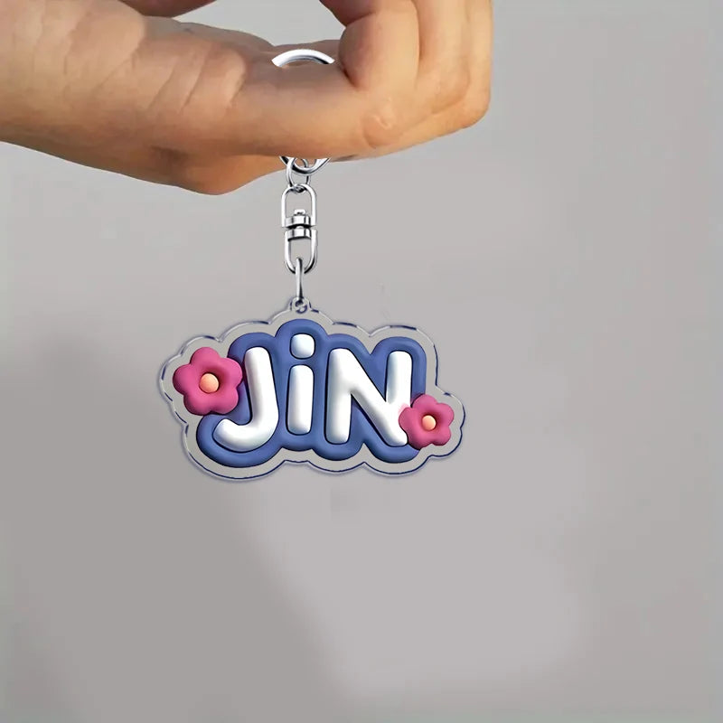 Bangtan Boys Jimin Keychain Ring Accessories