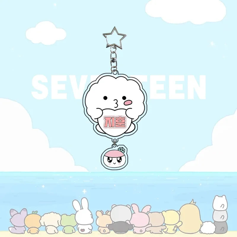 Seventeen SVT Acrylic Keyring Keychain