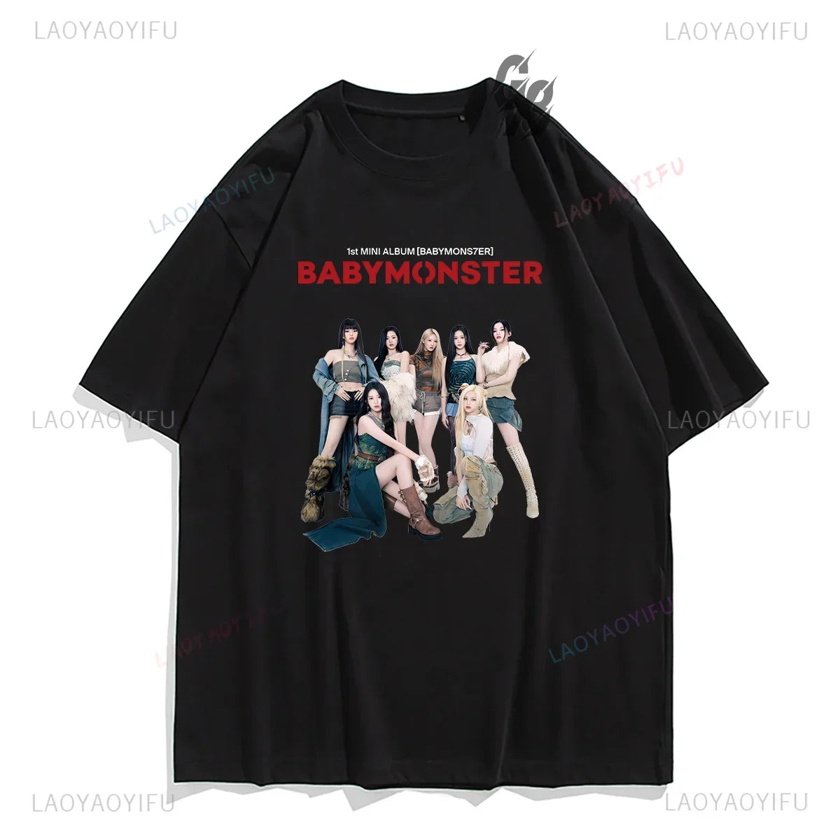 Baby Monster Graphic Hiphop Shirt