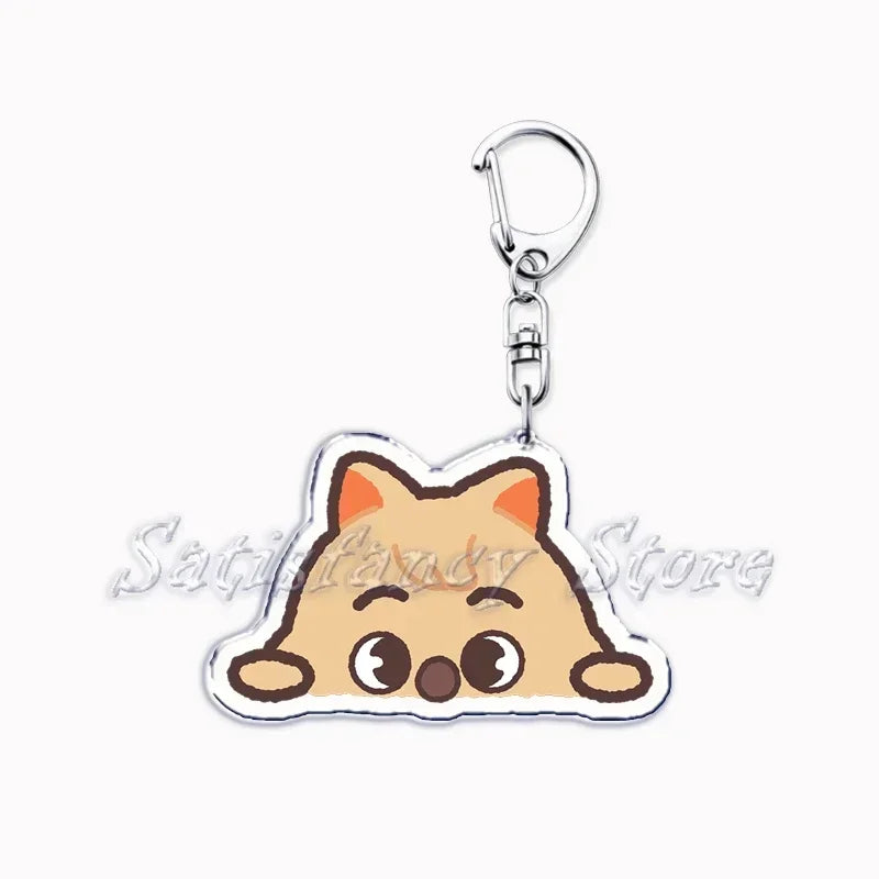 KPOP Skzoo Acrylic Keychain Ring Accessories