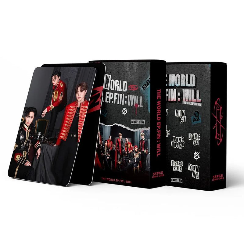 Ateez New Album The world Ep Fin Will Photocards
