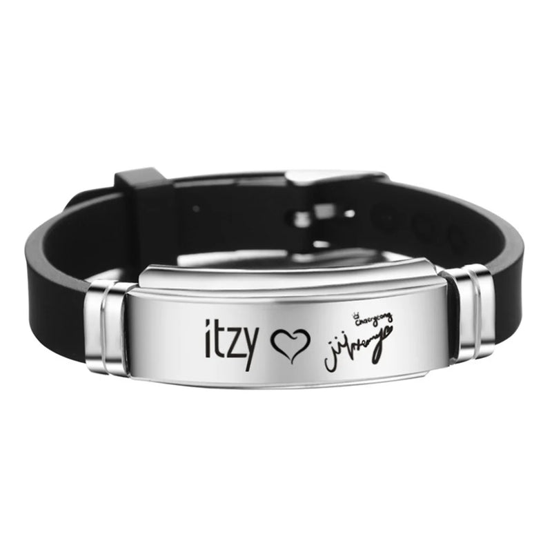 KPOP ITZY Stainless Wristband Accessories