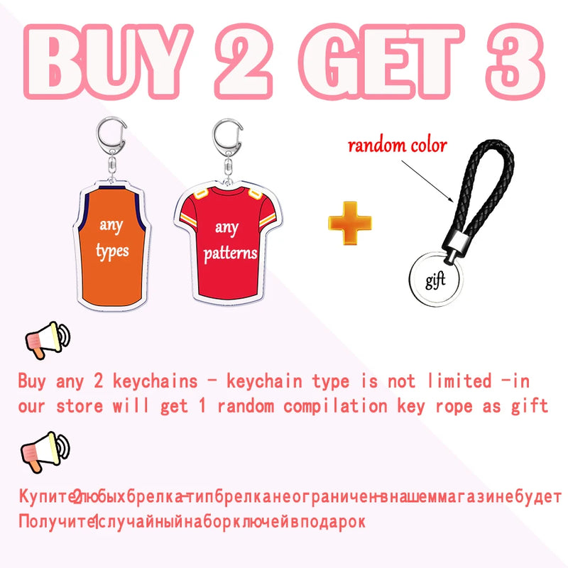 New Jeans Cute Keychain Ring Accessories