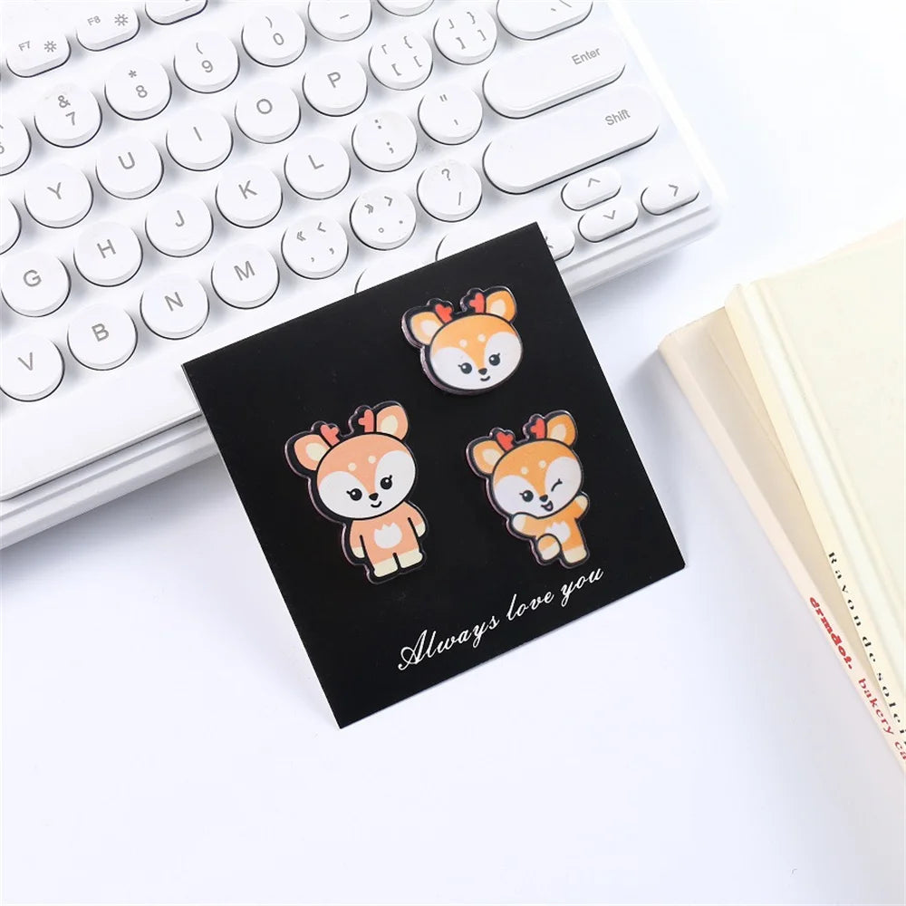 Seventeen Miniteen 3PC Brooch Pins Badge