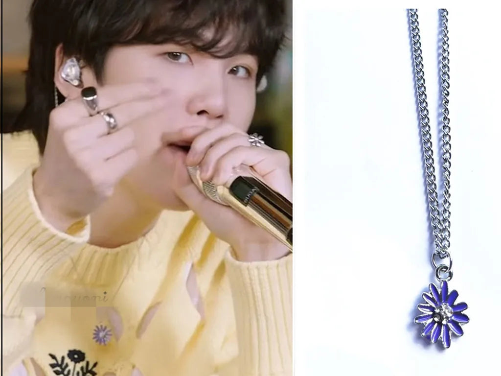 Bangtan Boys JK taehyung Necklace Earrings Accessories