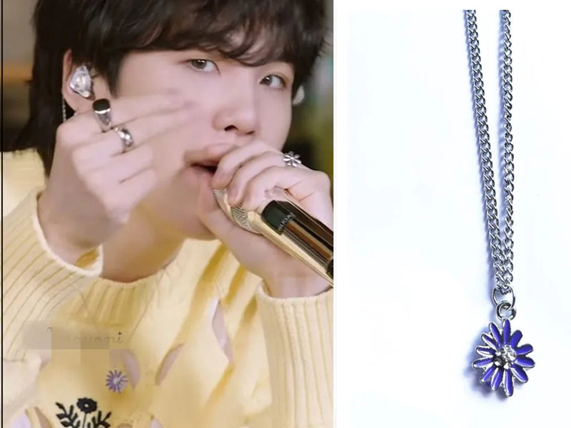 Bangtan Boys JK taehyung Necklace Earrings Accessories