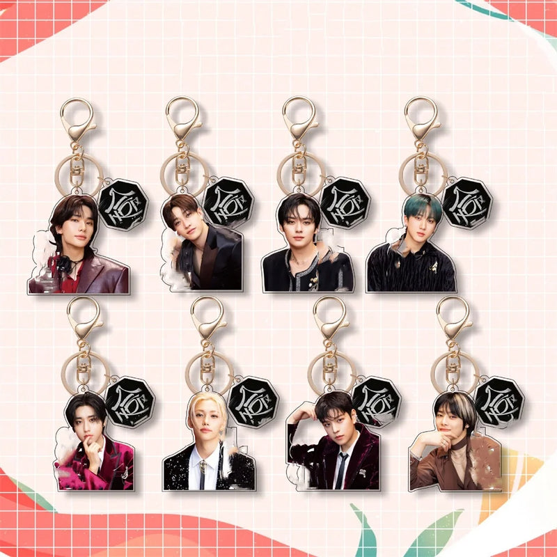 Stray Kids HOP Keychain Accessories