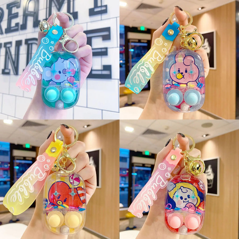 Bangtan21 Cartoon Cute  Creative Keychain