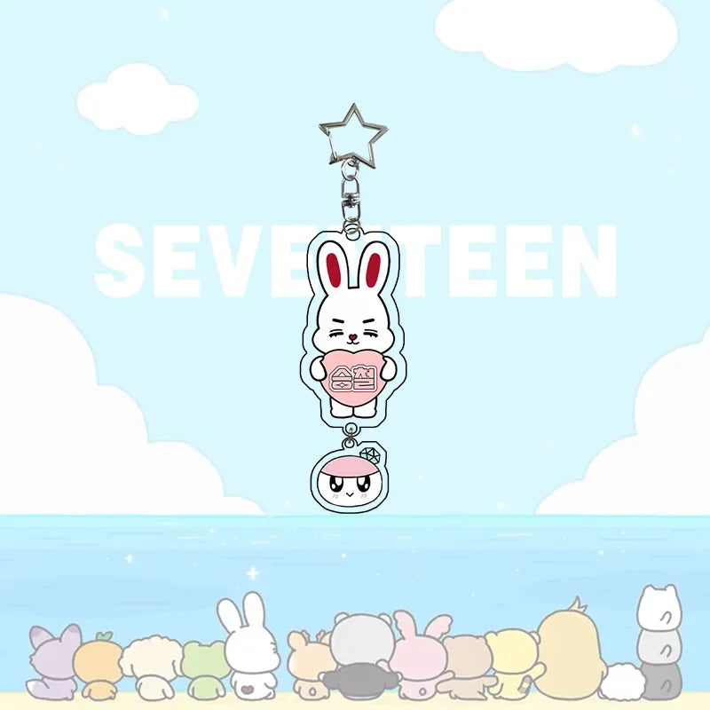 Seventeen SVT Acrylic Keyring Keychain