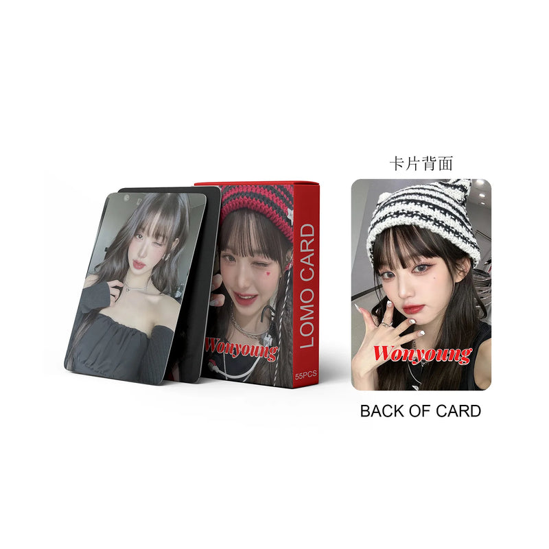 KPOP IVE Wonyoung Solo Lomo Cards