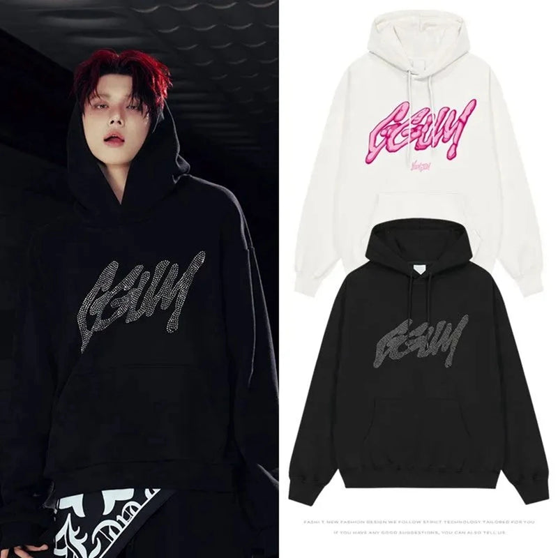 KPOP TXT Ggum Yeonjun Printed Hoodie