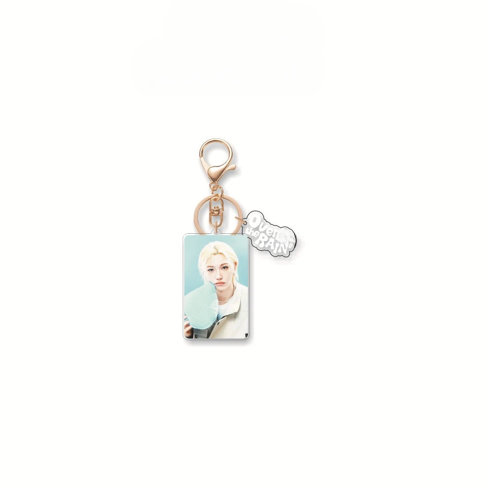 Stay Over The Rain Photo Acrylic Pendant Keychain
