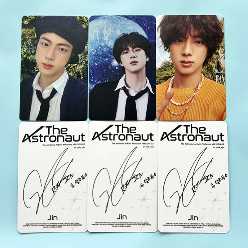 JIN's Solo Album 'The Astronaut' Special Bonus Card Collection