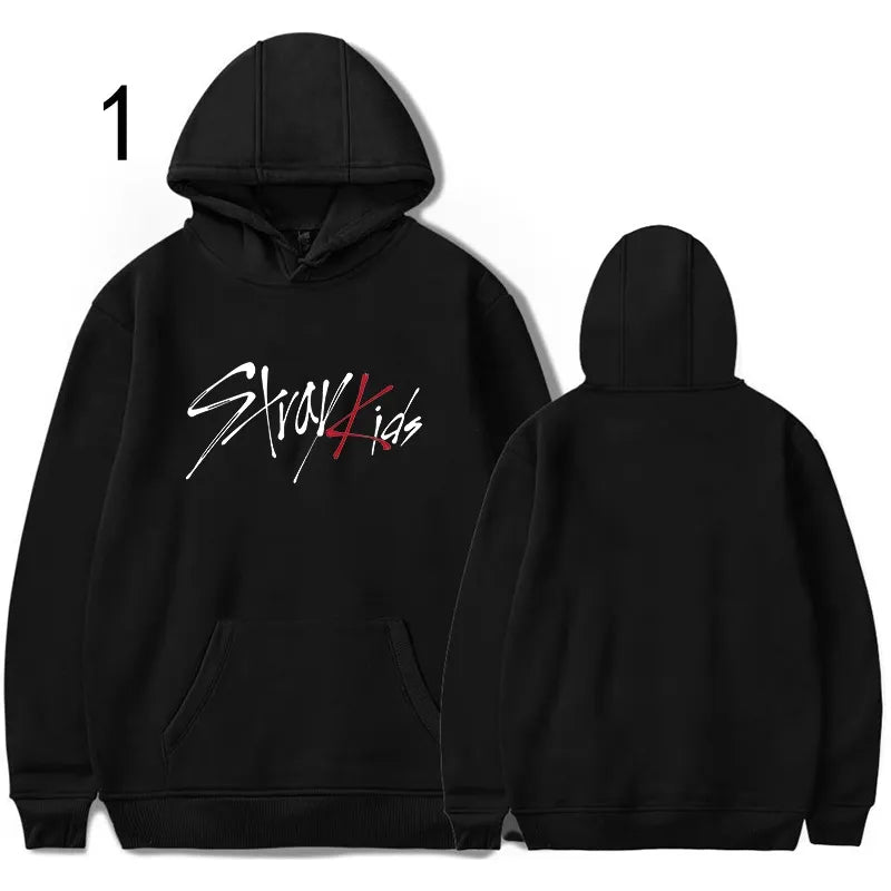 KPOP Stray Kidz Printed Hoodie Sweatshirt