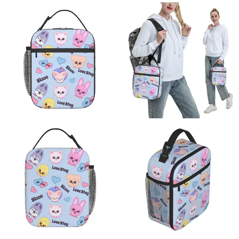 Stray Kids Chk Chk Boom Lunch Bags Container