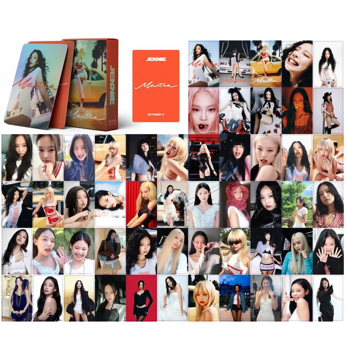 AMORTAGE Blackpink JISOO Lomo Cards Photocards
