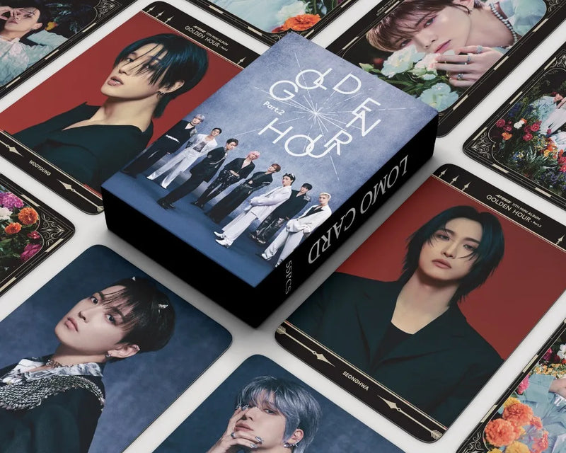 ATEEZ Lomo Cards Album Golden Hour: Part 2 Ice on My Teeth