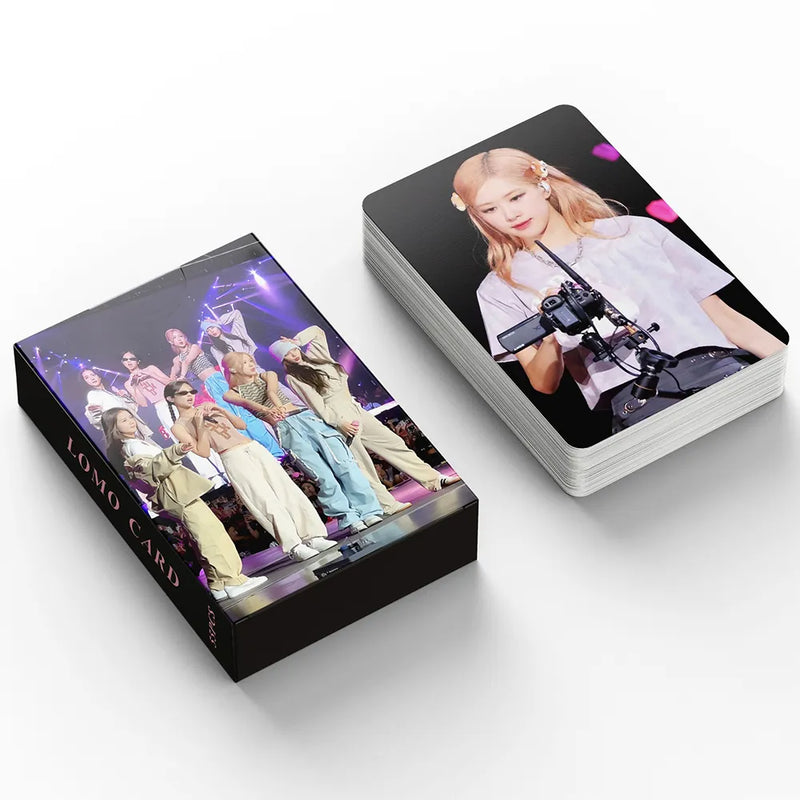 Girl Group BlackPink Twice Kep1er Lomo Cards 55PCS/Set