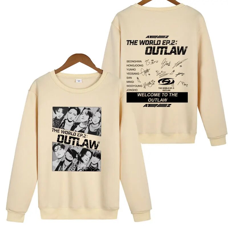 ATEEZ THE WORLD EP.2: OUTLAW-Pulloverjacke