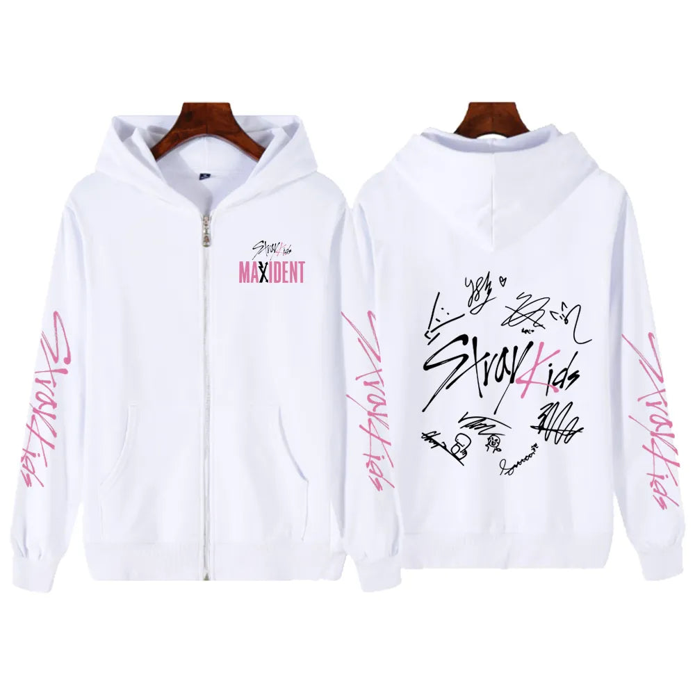 Stray Kids Maxident Skzoo Zipper Hoodie – Kpopsuperstore