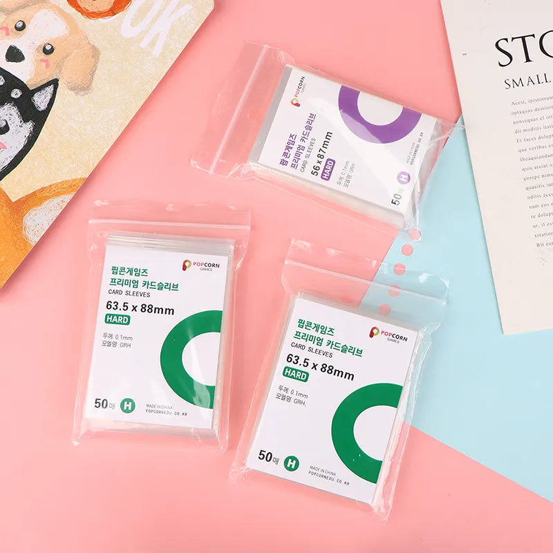 50 Pcs Transparent Photocard Holder for KPOP Merch