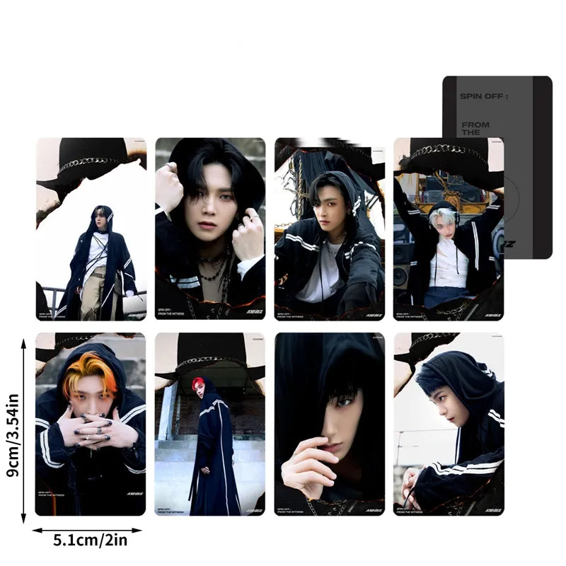 Kpop ATEEZ Neues Album Guerrilla Collection Postkarte 8 Stück/Sets