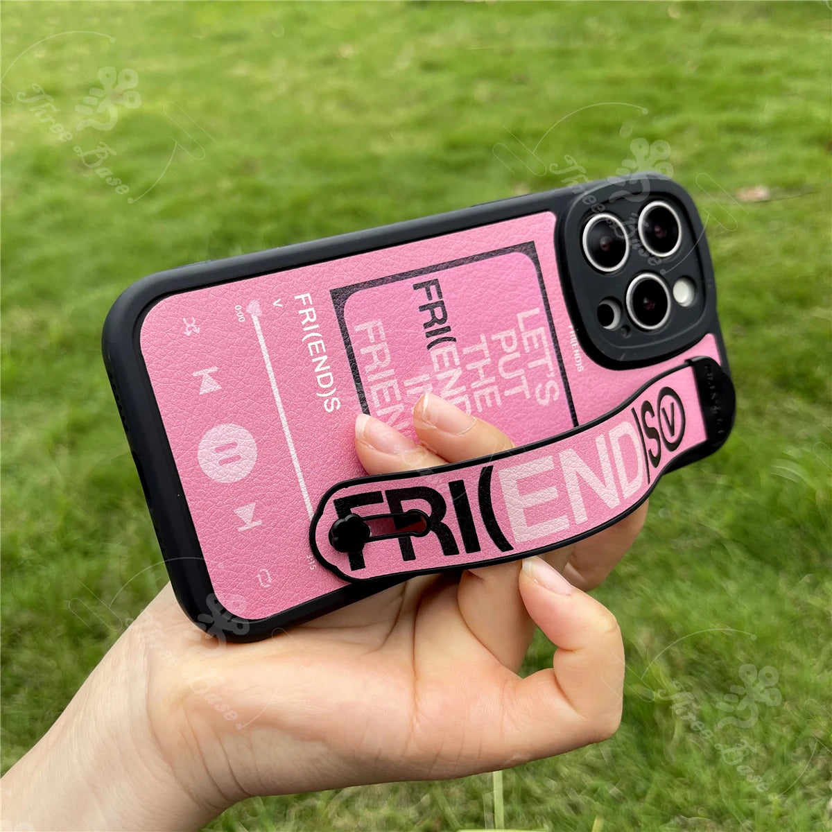 Bangtan Taehyung Friends Iphone Case with strap