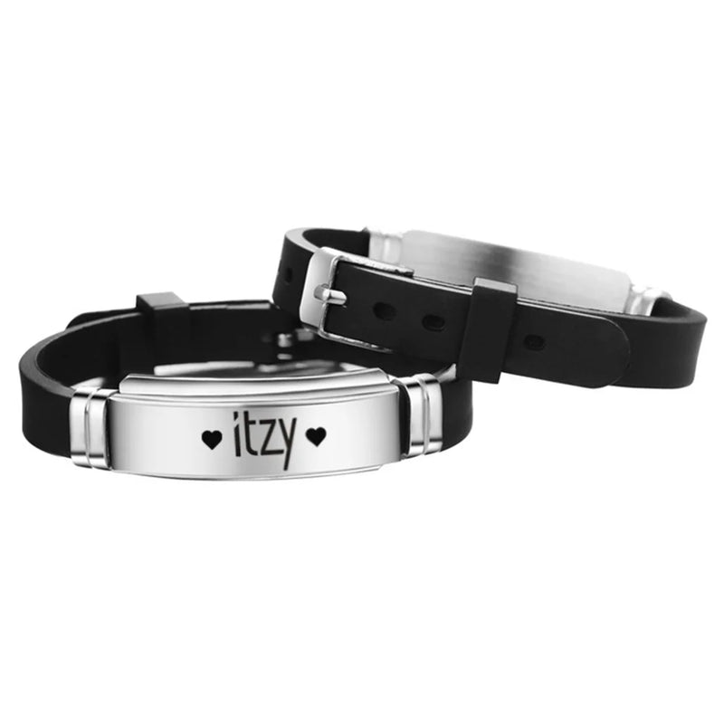 KPOP ITZY Stainless Wristband Accessories