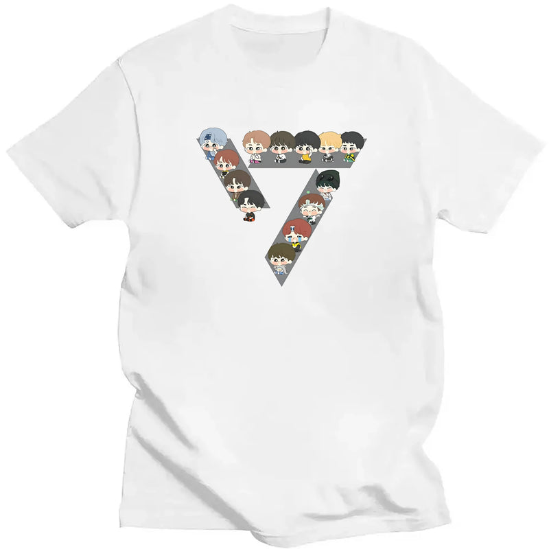 Seventeen 17 Is Here Character Shirt