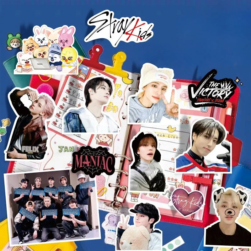 Stray Kids SKZ Scrapbook Stickers