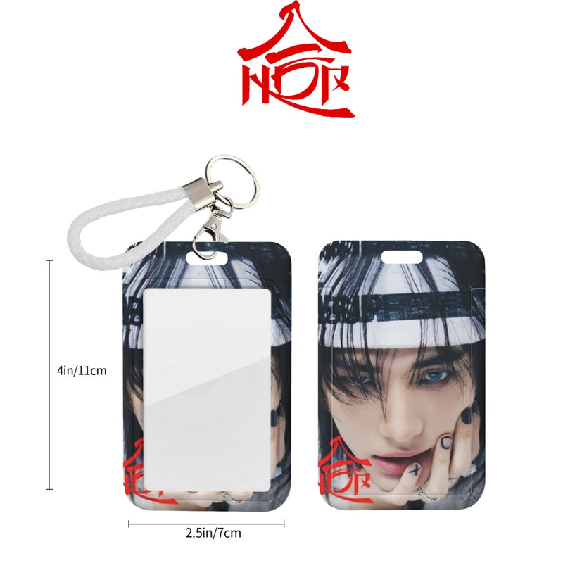 KPOP Stray Kids Hop Album ID Card Keychain Accessories