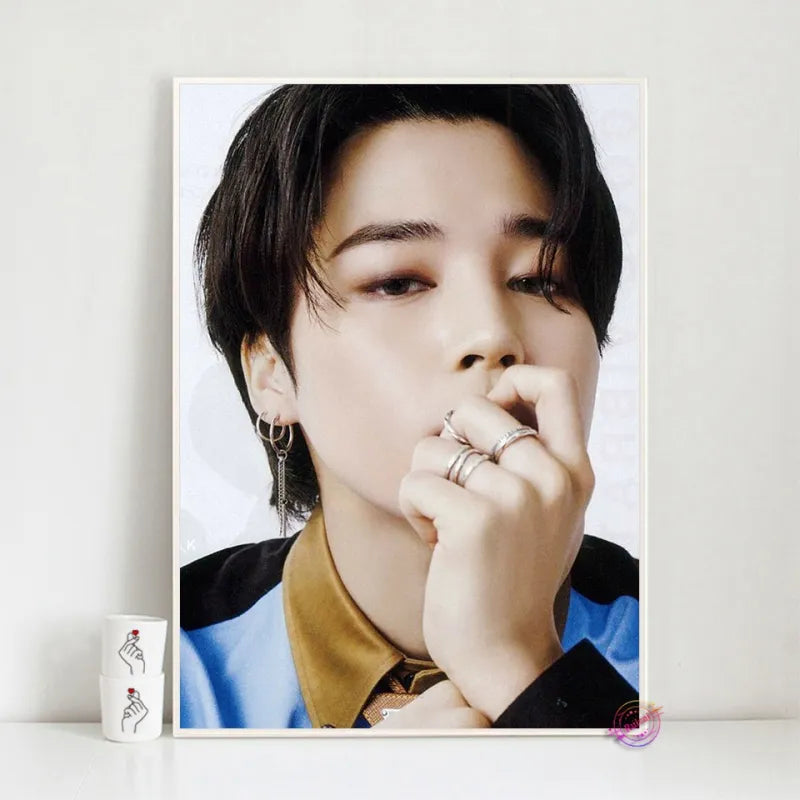 Park Jimin Poster Canvas Art Painting