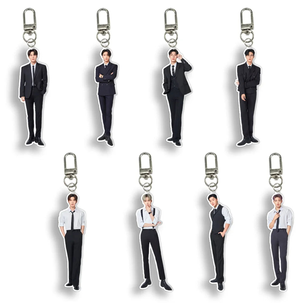ATEEZ Golden Hour New Standing Keychain Accessories