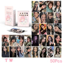KPOP TWICE New Album Photocards Laser Card