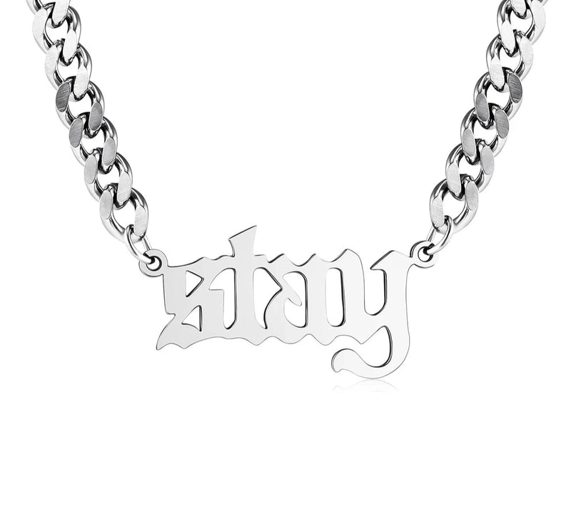 Stray Kids  Stainless Steel Stay Necklace