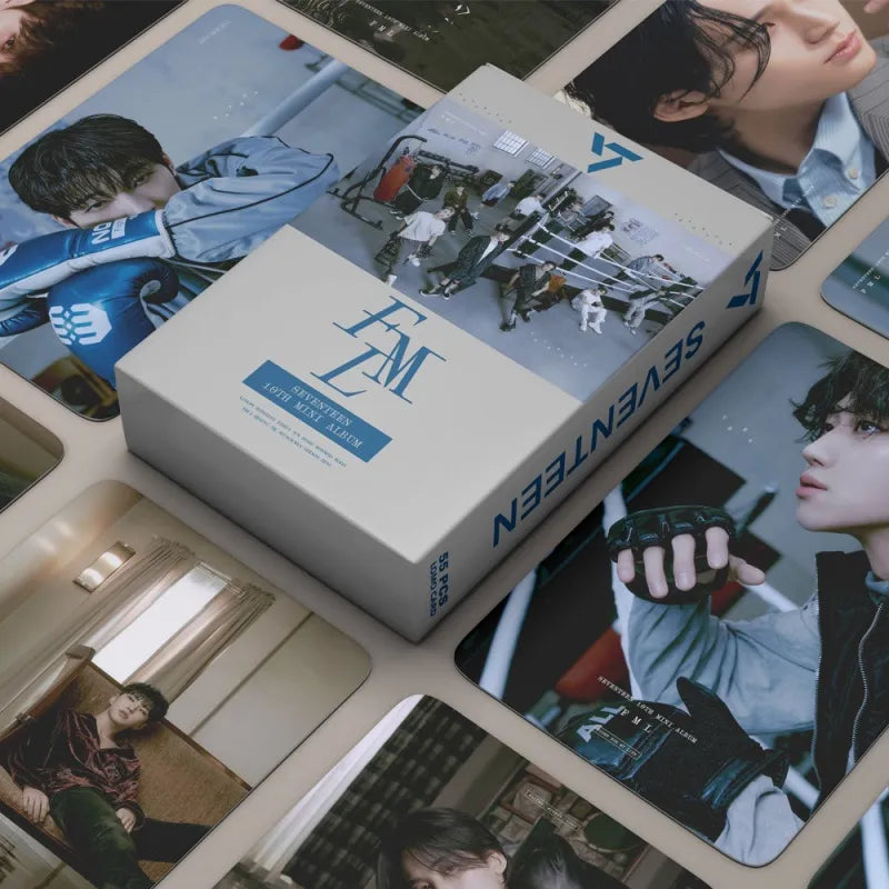 SEVENTEEN FML random Lomo cards 55pcs/set