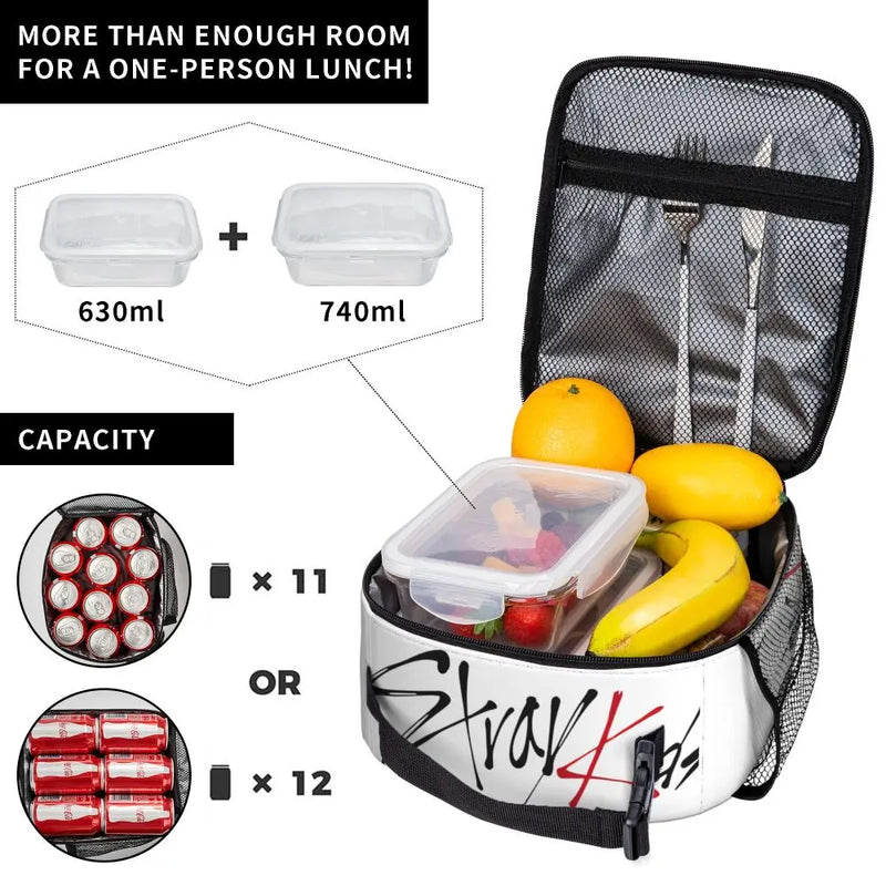 Stray Kids Chk Chk Boom Lunch Bags Container