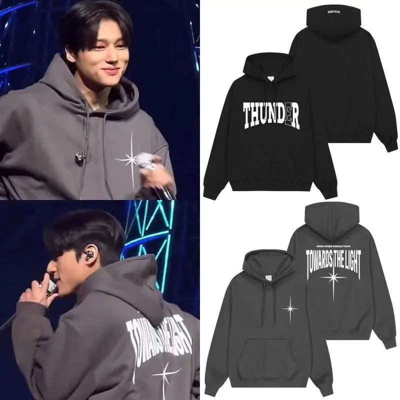 KPOP ATEEZ 2024 TOWARDS THE LIGHT Hoodie