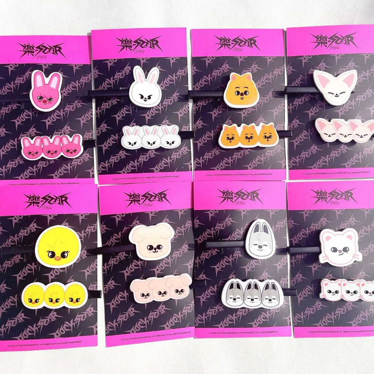 Kpop Stray Kids Skzoo Hair Clip Set Accessories