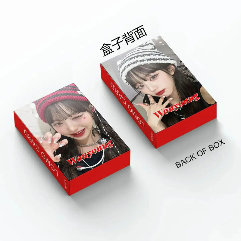 KPOP IVE Wonyoung Solo Lomo Cards