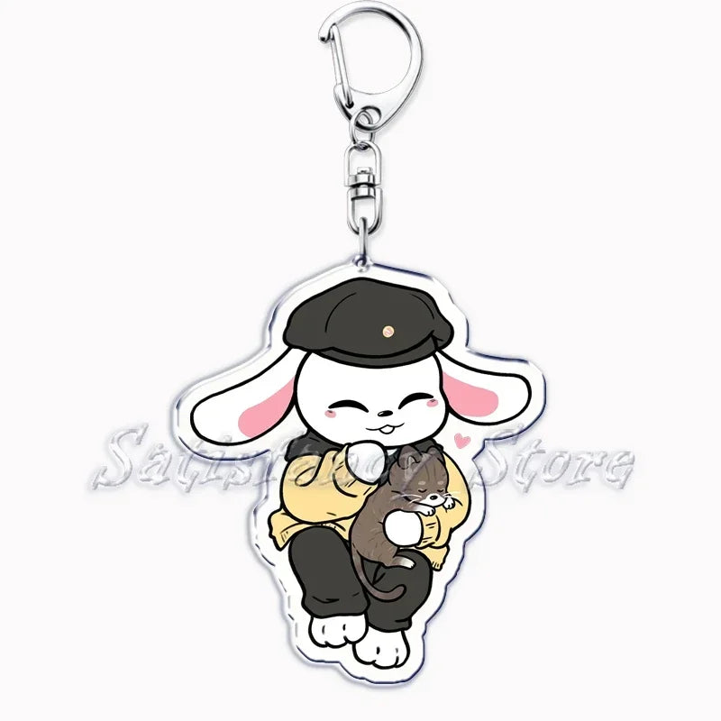 KPOP Skzoo Acrylic Keychain Ring Accessories