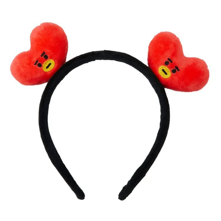 Bangtan21 Kawaii Cartoon Cute Plush Doll Headband