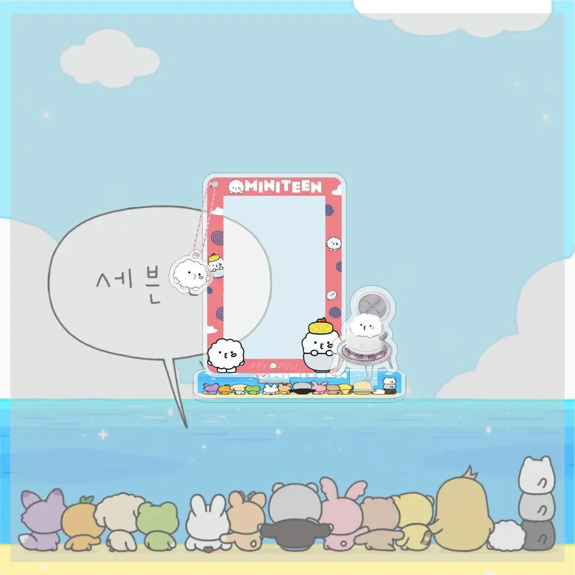 SVT Seventeen Miniteen Photo Card Frame Card Storage