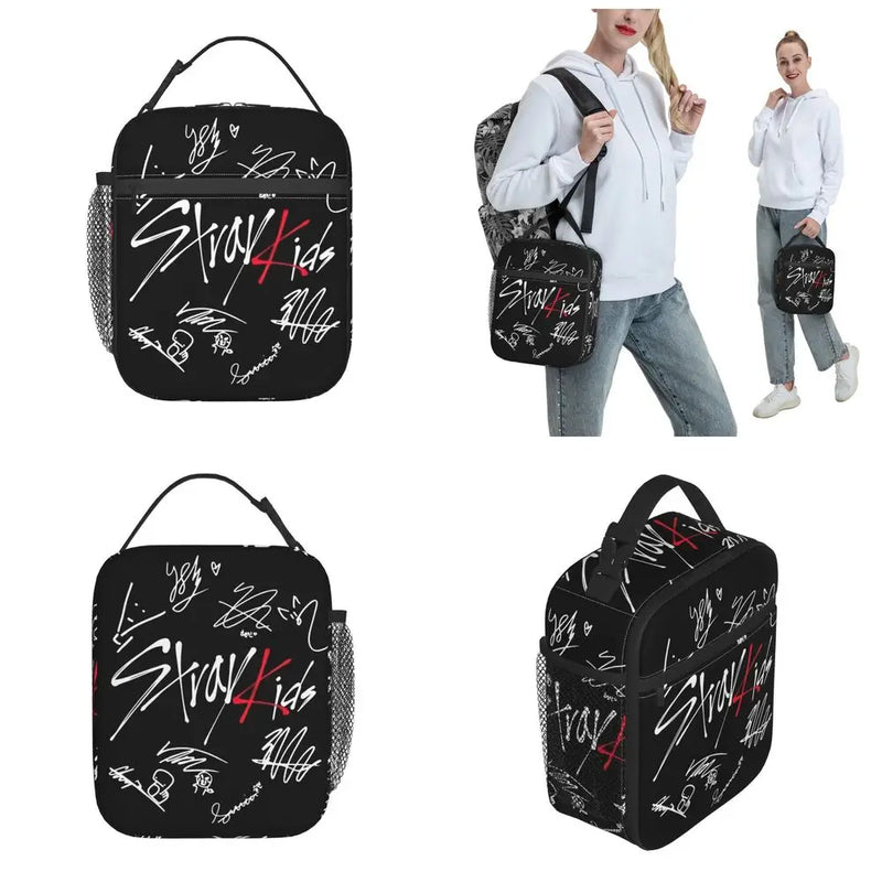 Stray Kids Chk Chk Boom Lunch Bags Container