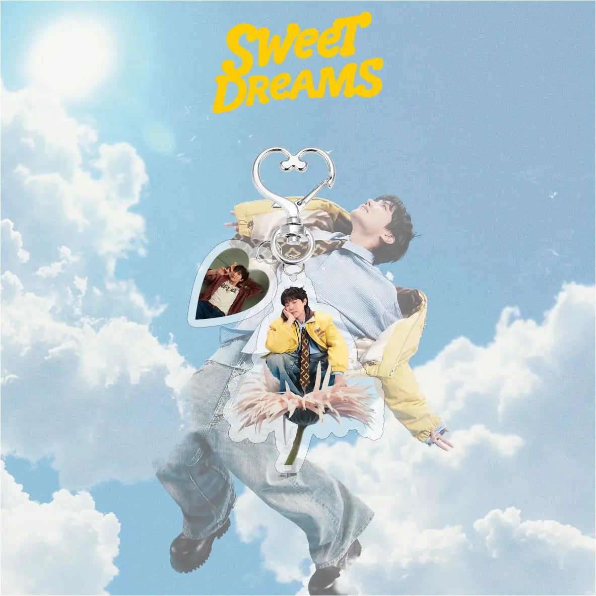 Bangtan J-HOPE  Sweet Dreams Photo Acrylic Keychains