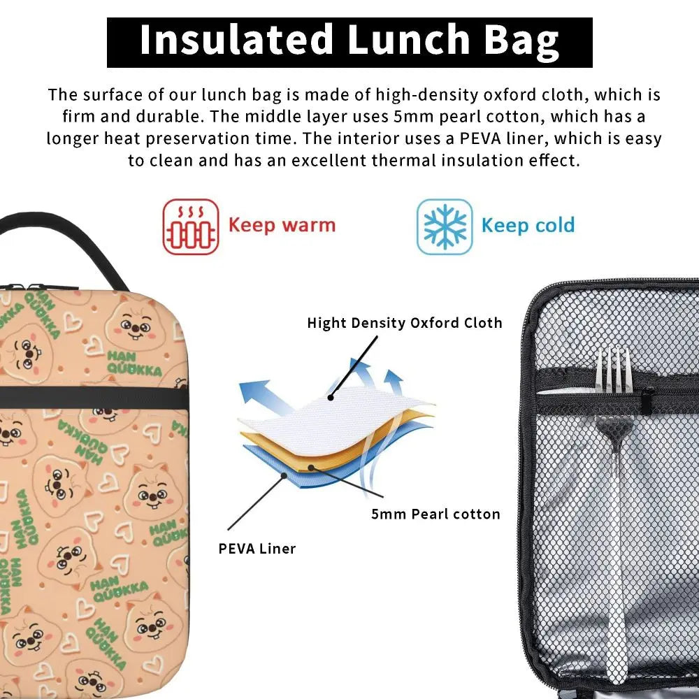 Stray Kids Chk Chk Boom Lunch Bags Container
